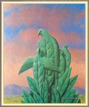  gracias Pintura - Las gracias naturales 1963 René Magritte
